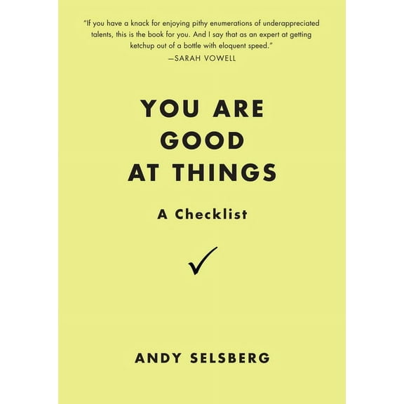 You Are Good at Things: A Checklist, (Paperback)