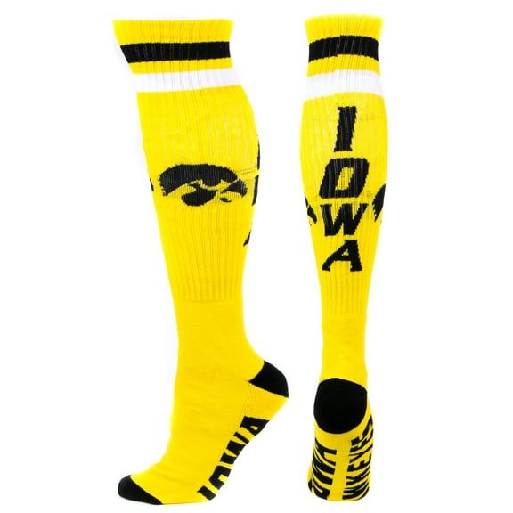 Iowa Hawkeye Gold Tube Sock