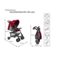 thumbnail image 4 of Carriola para Bebé D'Bebe Plegable Con Charola,6 a 24 meses o15kg Rojo, 4 of 9