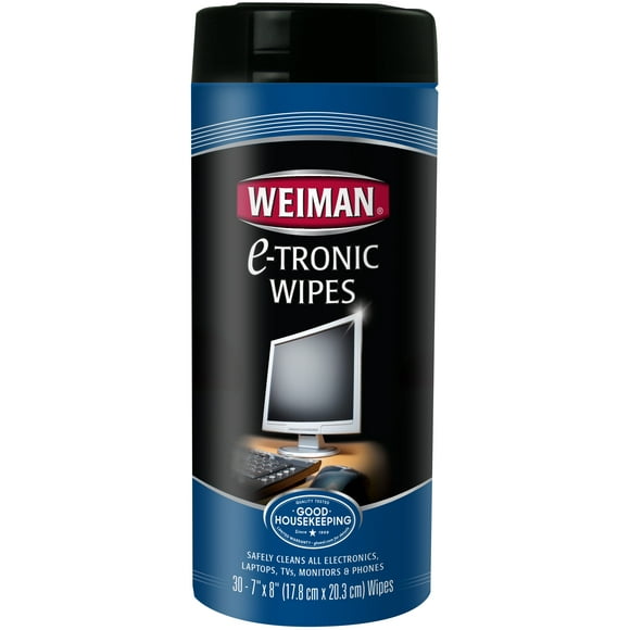 Weiman E-Tronic Wipes-30 Wipes/Pkg