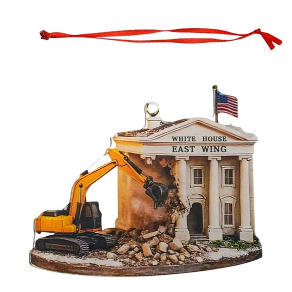 US 250th Anniversary Ornament – Patriotic Bicentennial Christmas Tree Decoration, 1776–2026 Keepsake for Veterans, Collectors & Year-Round Display