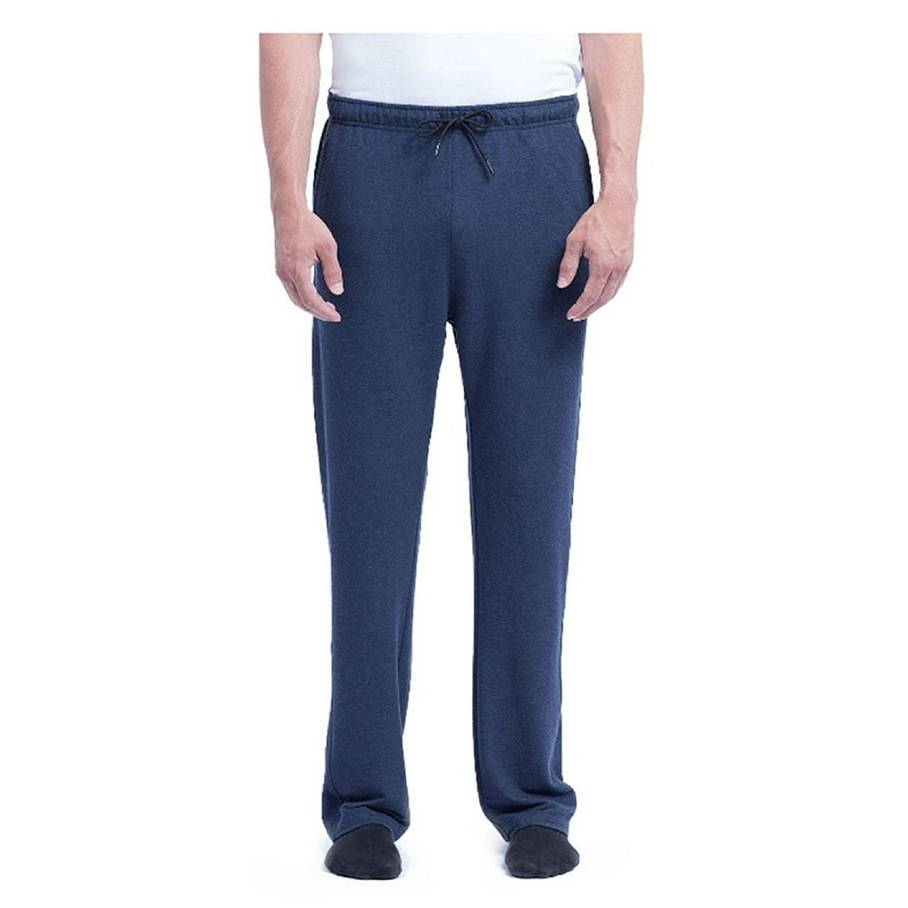 Eddie Bauer - Eddie Bauer Mens Size XX-Large Drawstring Waist Lounge Pants, Midnight Navy