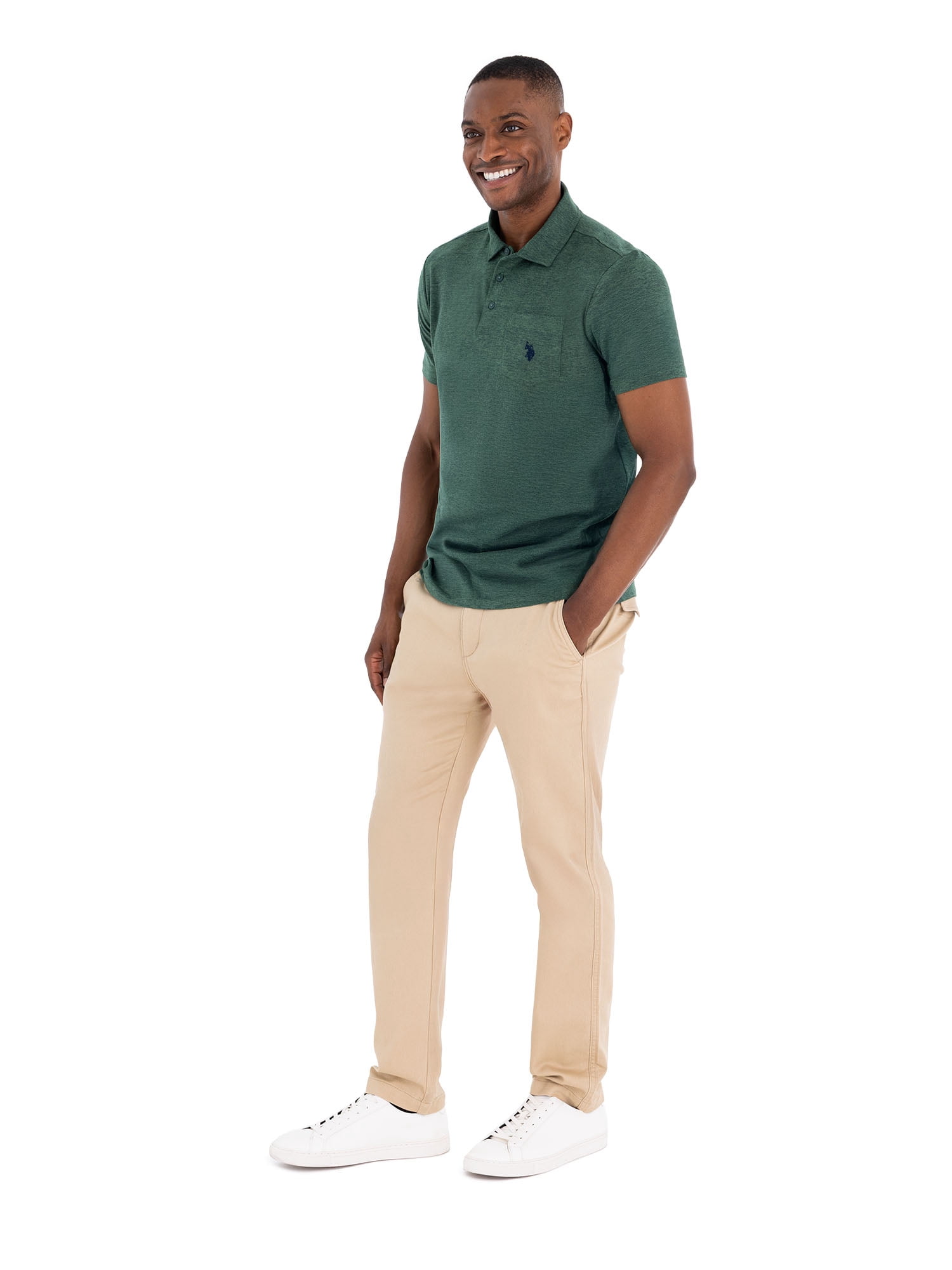 U.S. Polo Assn. Men's Luxe Polo Shirt