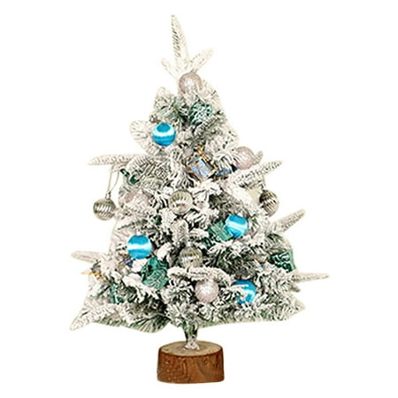 

WANYNG Decoration String Light Pe Flocking Mini Christmas Tree With Lights Holiday Decoration Pendant towel towel D
