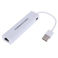 thumbnail image 1 of Adaptador USB2.0 a Lan Usb2.0 A Network Ethernet 100mbps Adaptador Con 3puertos Usb Hub Multiusos Herramientas Magideal Adaptador USB2.0 a Lan, 1 of 7