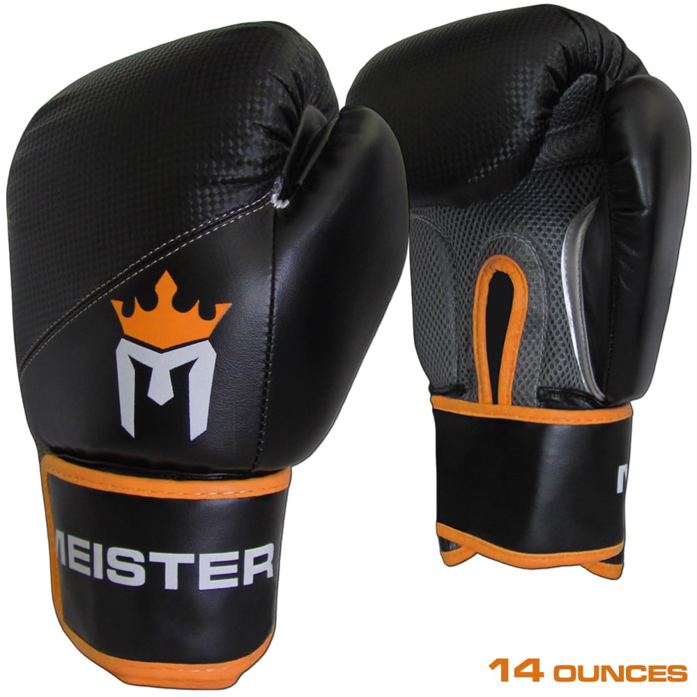 meister-14-ounce-boxing-gloves-black-orange-walmart