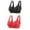 Red, variant on Bigersell Women's Bra Summer Seamless Bras for Women No Underwire Bra Style R3741 V-Neck Lightly Lined Bras Front Snap Bra Closure Women Size Plus Size Nursing Bra Red XL