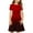 Red, variant on JoyHoop 2-14 Years Girls Dresses Toddler Casual Summer Dress Cute A-Line Dress for Home School