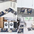 thumbnail image 5 of Pioneer Flower Floral Print Pattern Kitchen Rugs Sets Of 2,Anti Fatigue Kitchen Mat Rugs Non Slip Washable,Decorative Kitchen Floor Mats for Kitchen,Sink,Laundry,17"x30"+17"x47", 5 of 7