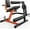Orange, variant on Leg Extension Curl Machine - Adjustable Leg Curl Machine with 700lbs Capacity