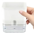 thumbnail image 4 of Self Watering Plant Pot Self Watering Planter with Visible Reservoir Square Planter Pot Double Layer Flowerpot for Indoor Plants (Rectangle S), 4 of 10