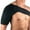 Black, variant on Prettyui Single Shoulder Support Wrap Adjustable Compression Brace Sleeve Pad Fitness Sportswear Accessories