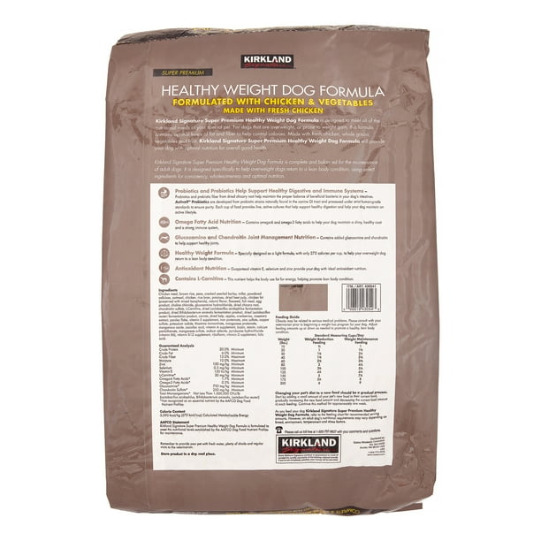 Costco weight management dog food hotsell