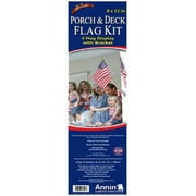 Annin Flagmakers 379307R 3-Piece U.S. Flag Set