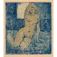 thumbnail image 3 of Alvar Cawén 15x17 Black Modern Framed Museum Art Print Titled - Model (1913), 3 of 5