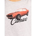 thumbnail image 3 of Camaro Girls Embellished Graphic Tee with Short Sleeves, Sizes 4-16, 3 of 6