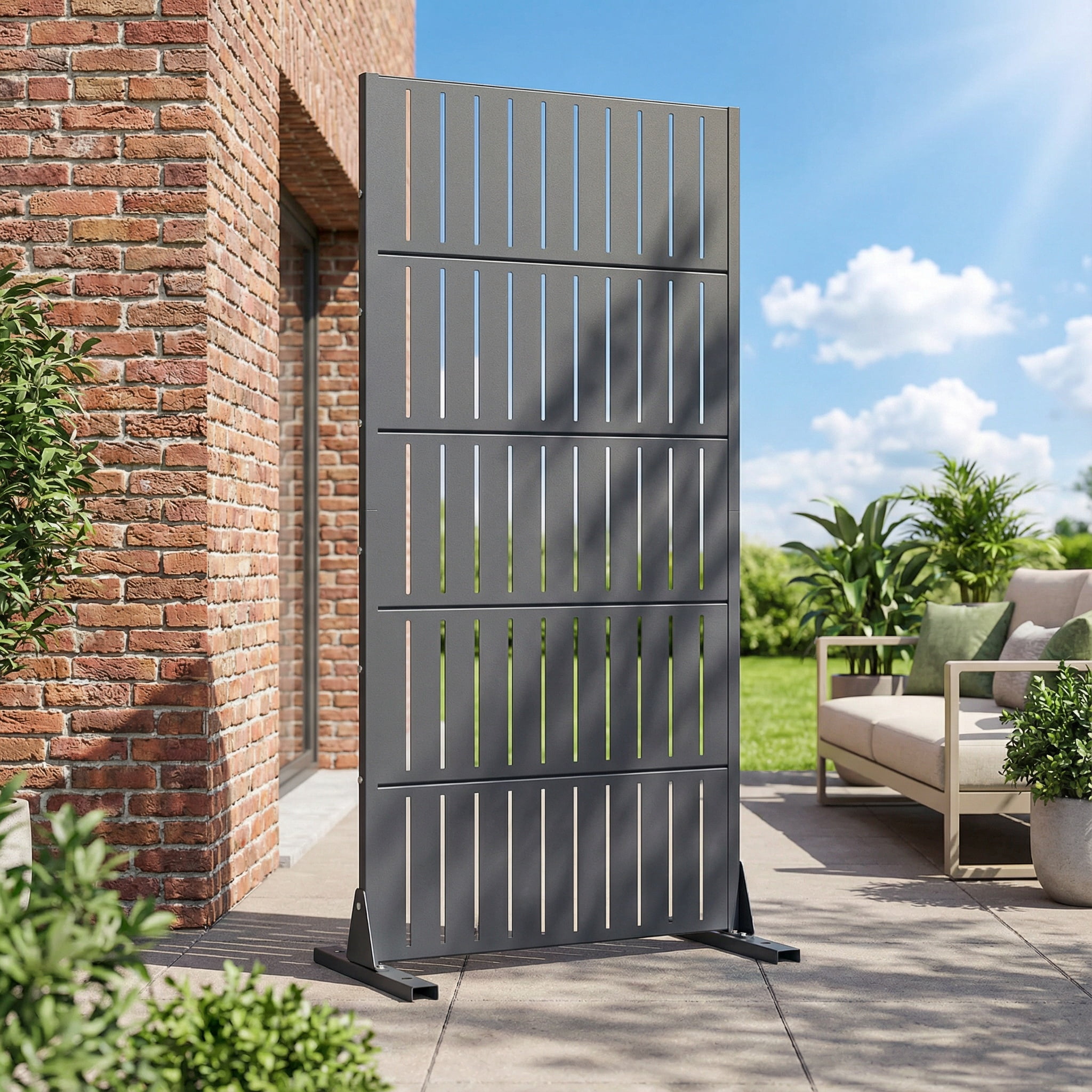 Privacy Metal Screen Fence Panel