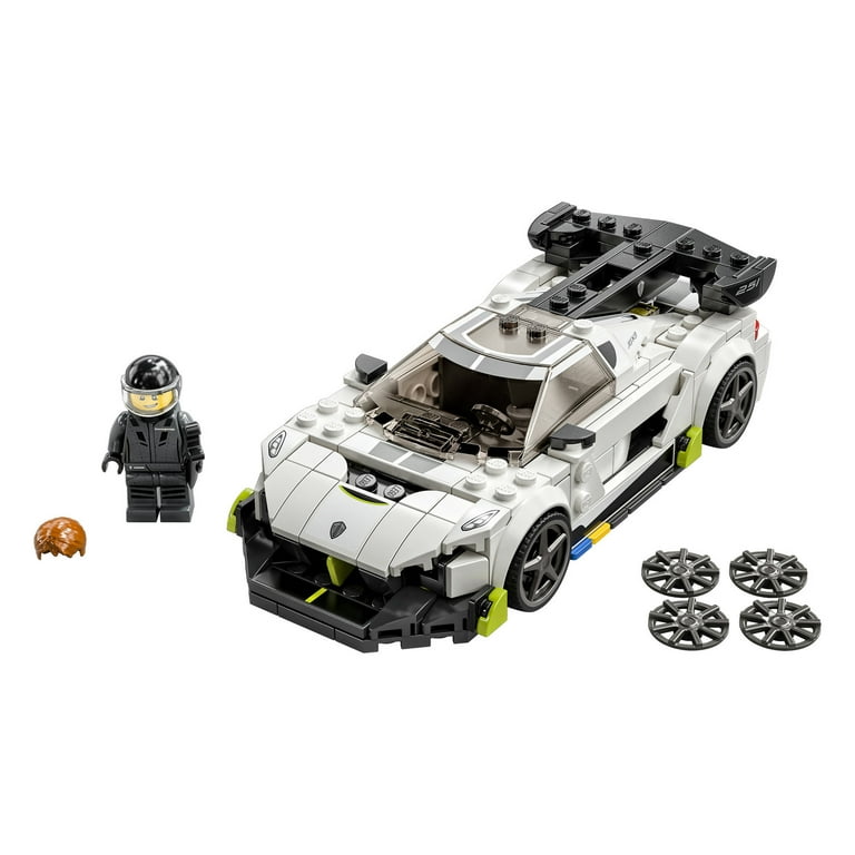 LEGO Speed Champions Koenigsegg Jesko 76900 White Racing Car Building Set