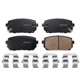 thumbnail image 3 of Detroit Axle - Rear Ceramic Brake Pads w/ Hardware Replacement for 2007 2008 2009 2010 2011 2012 Kia Rondo - 2pc Set, 3 of 7