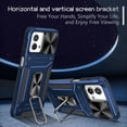 thumbnail image 5 of for Motorola Moto G Stylus 5G 2023 Case with Slide Camera Lens Cover, Military Grade Drop Protection Magnetic Ring Holder Kickstand Protective Phone Case for Moto G Stylus 5G 2023,Blue, 5 of 11