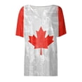 thumbnail image 4 of CHANGMOO Cotton Plus Size Tops For Women - Independence Day on Sale Women Graphic Tees Clearance Patriotic Shirts Womens Shirt, 4 of 5