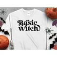 thumbnail image 5 of Women's Basic Witch Halloween Sweatshirt, Wiccan Shirt, 5 of 8