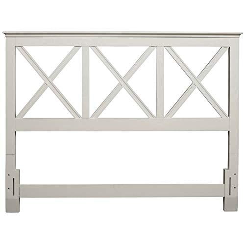 Alpine Furniture Potter Full Size Wood Headboard Only in White