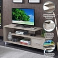 thumbnail image 4 of Pemberly Row Contemporary Wood TV Stand for TVs up to 60" in White, 4 of 6
