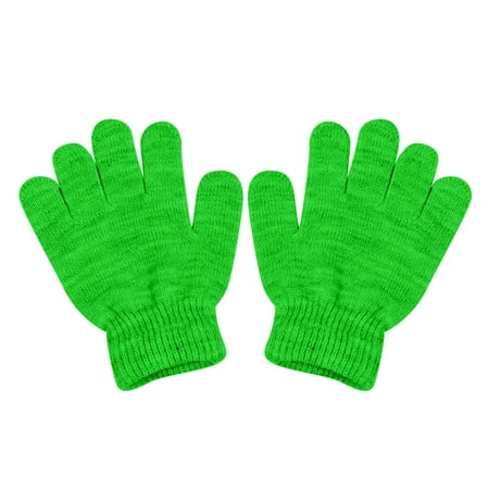 

TOYFUNNY Autumn and Winter Warm Knit Clothing Creative Solid Color Gloves Medium Student Glovesmas