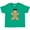 Kelly Green, variant on Inktastic Cute Gingerbread Girl with Red Plaid Bow Boys or Girls Baby T-Shirt