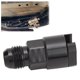thumbnail image 4 of Adaptador EFI De Desconexión Rápida, aleación De Aluminio, Anodizado Negro, Resistente Al Agua, Conector Macho De Línea De Combustible, 4 of 7