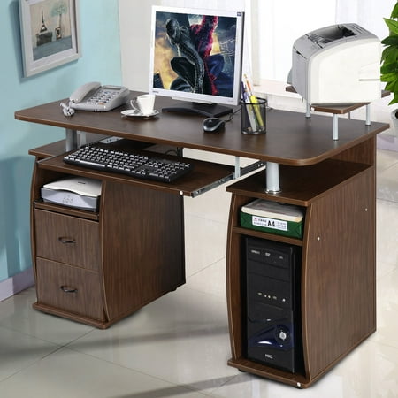 Computer Pc Desk Work Station Office Home Monitor Printer Shelf Computer Pc Desk Work Station Office