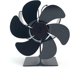 thumbnail image 1 of KAIYANG Ventiladores de estufa de 6 aspas, ventiladores de estufa de leña alimentados por calor, ventiladores de estufa de leña, funcionamiento silencioso, 1 of 5