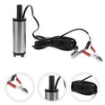 thumbnail image 2 of FRCOLOR Water Transfer Pump 1pc Submersible Diesel Fuel Water Transfer Pump Electric Siphon Extractor,5.91"X1.57"X1.57", 2 of 4