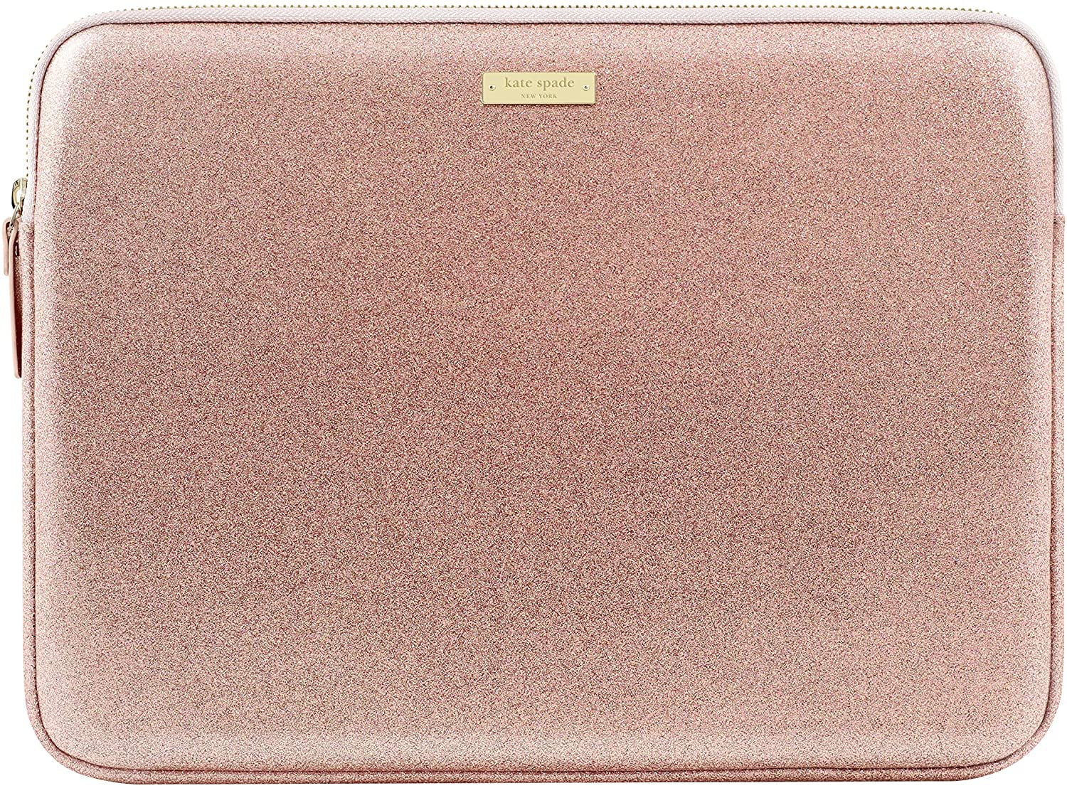 sparkly rose gold kate spade purse