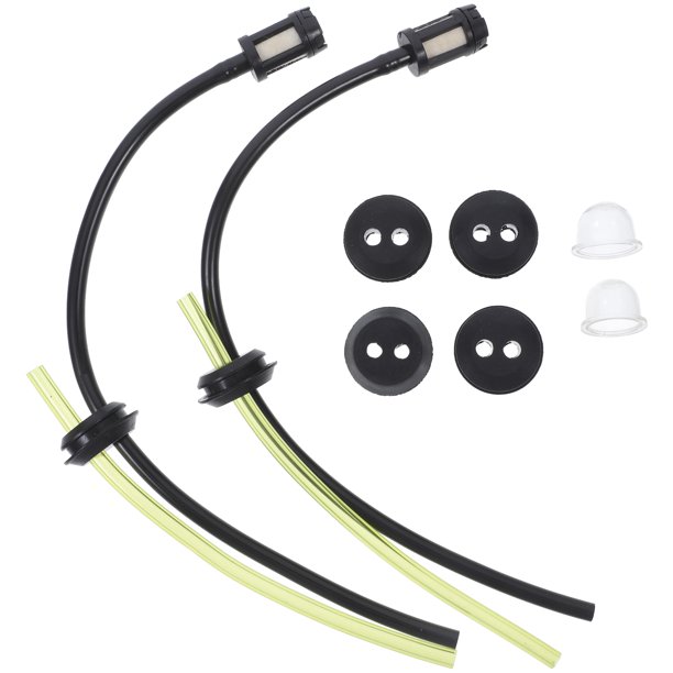 ColoMX 1 Juego de Kit de filtro de línea de combustible para cortacésped, cortacésped, mantenimiento de líneas de combustible de gasolina, cortadora de césped, tubos de línea de combustible para motor