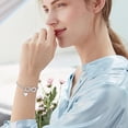 thumbnail image 4 of XIUDA Urn Bracelet for Ashes - Cremation Bracelet with Heart Locket Holder - Bangle Link Chain for Women & Men, 4 of 6