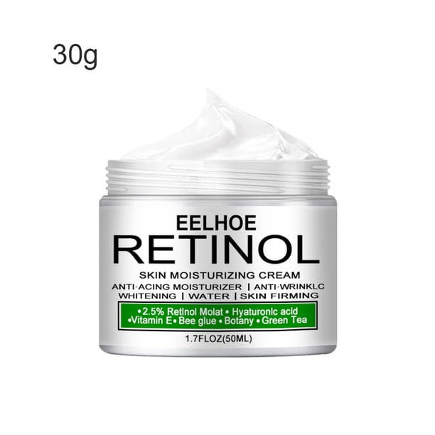 RETINOL Crema Blanqueadora Facial Aclarante Cuerpo Axila Piernas Rodillas 50ml Techno OY