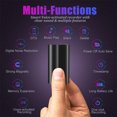 thumbnail image 2 of 16GB Voice Recorder, Mp3 Spy Magnetic Recording Device Hidden Voice Activated Mini Audio Recorder,HD Digital Voice Activated Recorder Magnetic Recorder Device for Meetings Interviews Classes Lectures, 2 of 8