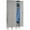 Gray, variant on Single Tier Locker 12x15x72, 3 Door, Unassembled, Tan