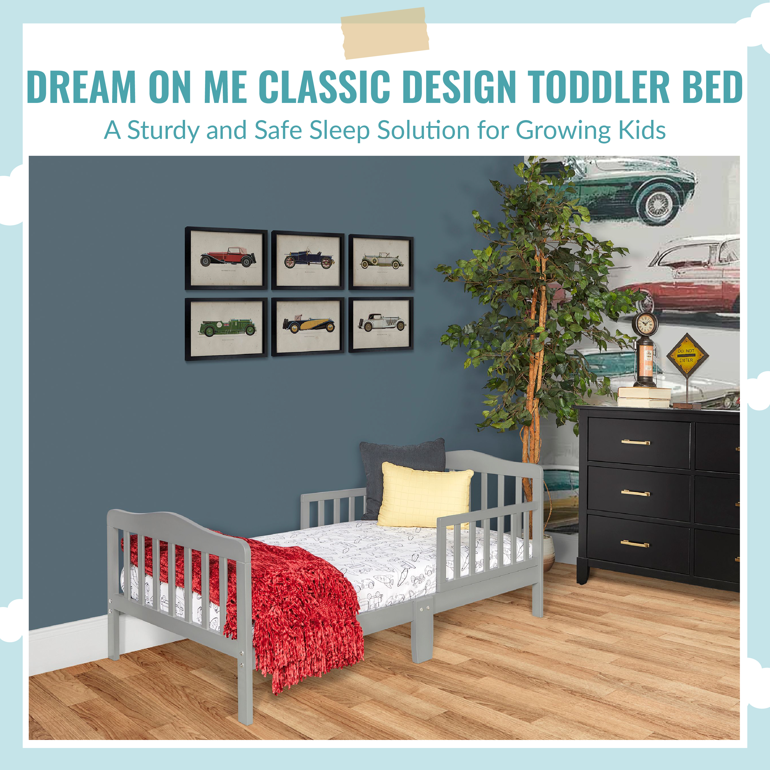 Dream On Me Contemporary Design Toddler Bed - image 2 of 20