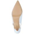 thumbnail image 6 of Journee Womens Mikoa Kitten Heel Sling Back Pointed Toe Pumps, Widths Available, 6 of 10