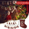 thumbnail image 1 of maskred Colorful Illuminated Merry Christmas Banners Festive Decorations For Wide Application Sock Shaped multi-color. 1Set, 1 of 6
