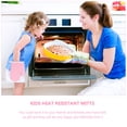 thumbnail image 3 of 2 unids niños Mits Mitts Cocina Resistente al calor Microondas Guantes de cocina Mits para niños, 3 of 6