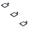 thumbnail image 4 of paramount Distributeur de Nourriture pour Poissons Forme Carrée Dispositif de Filtration Pratique Opération Pratique Maille à Déchets Plusieurs Tailles Distributeurs de Pêche Noir 10*10cm 3Ensemble, 4 of 6