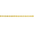 thumbnail image 2 of 14K Yellow Gold Women's 7.50" 2.70mm Diamond Cut Valentino Chain Bracelet, 2 of 4