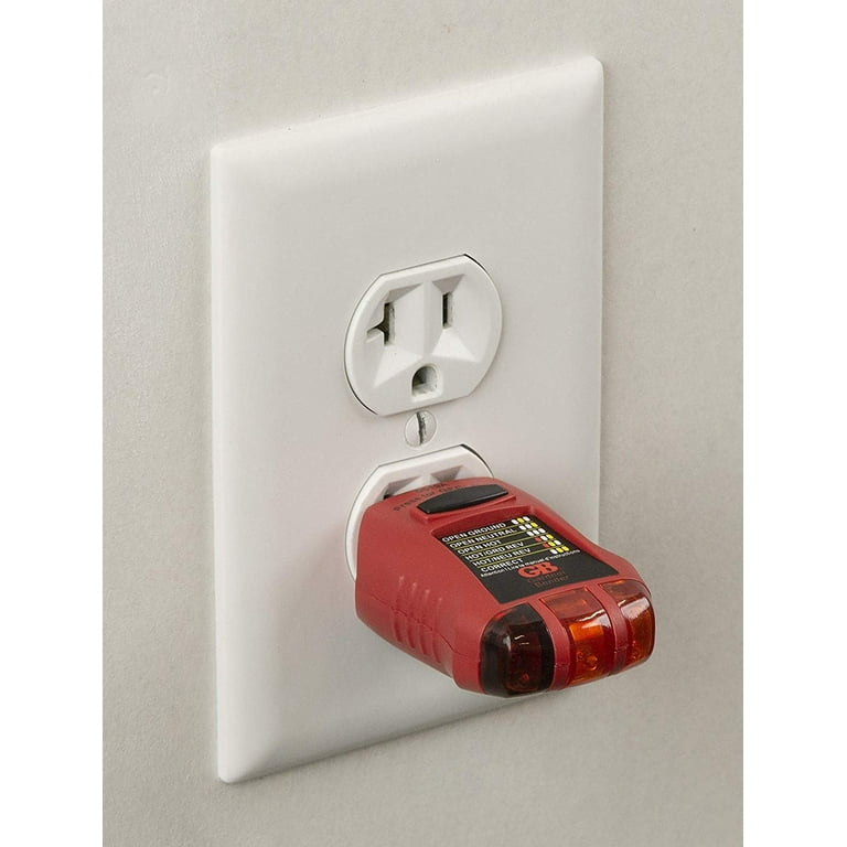 Sperry Instruments GFI6302 GFCI Outlet Receptacle Tester,, 52 OFF