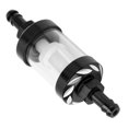 thumbnail image 4 of Akozon Replacement Fuel Filter  with Glass and Aluminium Shell for Cars ATVs SUVs Motorcycles and Pit Bikes, 4 of 8