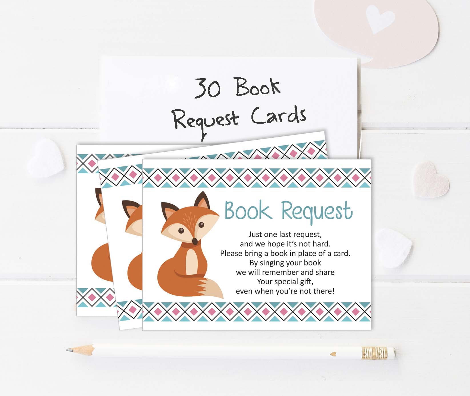 Inkdotpot 30 Books For Baby Shower Request Cards Bring A Book Instead Of A Card Jungle Animals Baby Shower Invitations Inserts Games