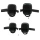 thumbnail image 3 of Minnieouse Zapatos de seguridad para sillas de ruedas Pedal Antiabrasion Restricción Manga Prevención Footstrap Suministros para el cuidado de la salud masajeadores Pie derecho Minnieouse CE013483-02B, 3 of 6